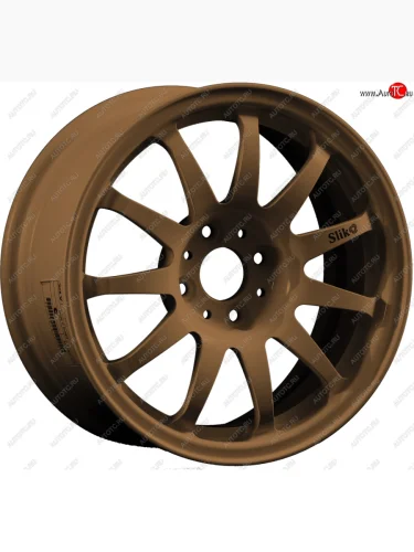 Кованый диск Slik Classik 6.5x15  (Цвет: Металлик коньячная бронза. Матовый) 