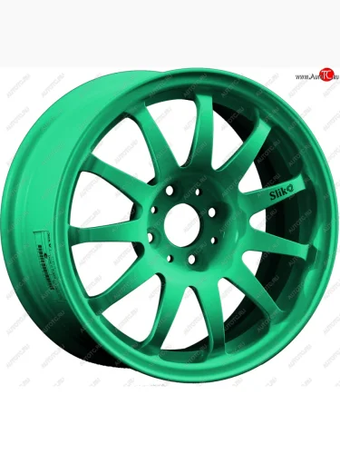 Кованый диск Slik Classik 6.5x15 (Candy изумрудно-зеленый) (Цвет: Candy изумрудно-зеленый) 