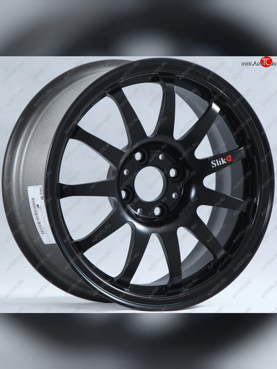 Кованый диск Slik Classik 6.5x15 (Черный глянцевый)   (Цвет: Черный глянцевый)  в Перми Пермском крае