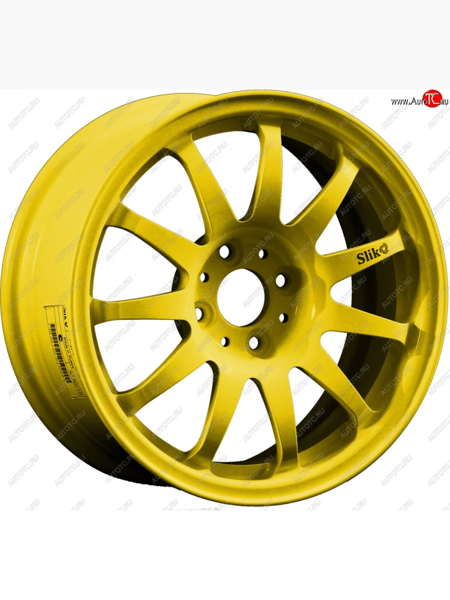 Кованый диск Slik Classik 6.5x15 (Ярко-желтый RAL 1021)   (Цвет: Ярко-желтый RAL 1021)  в Самаре Самарской области