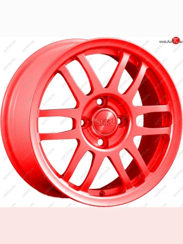 Кованый диск Slik Classik 6.5x15 (RAL 3026 ярко-алый) (Цвет: RAL 3026 ярко-алый) 