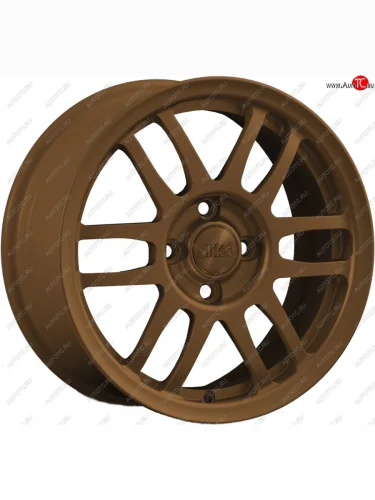Кованый диск Slik Classik 6.5x15 (Металлик коньячная бронза. Глянец) (Цвет: Металлик коньячная бронза. Глянец) 