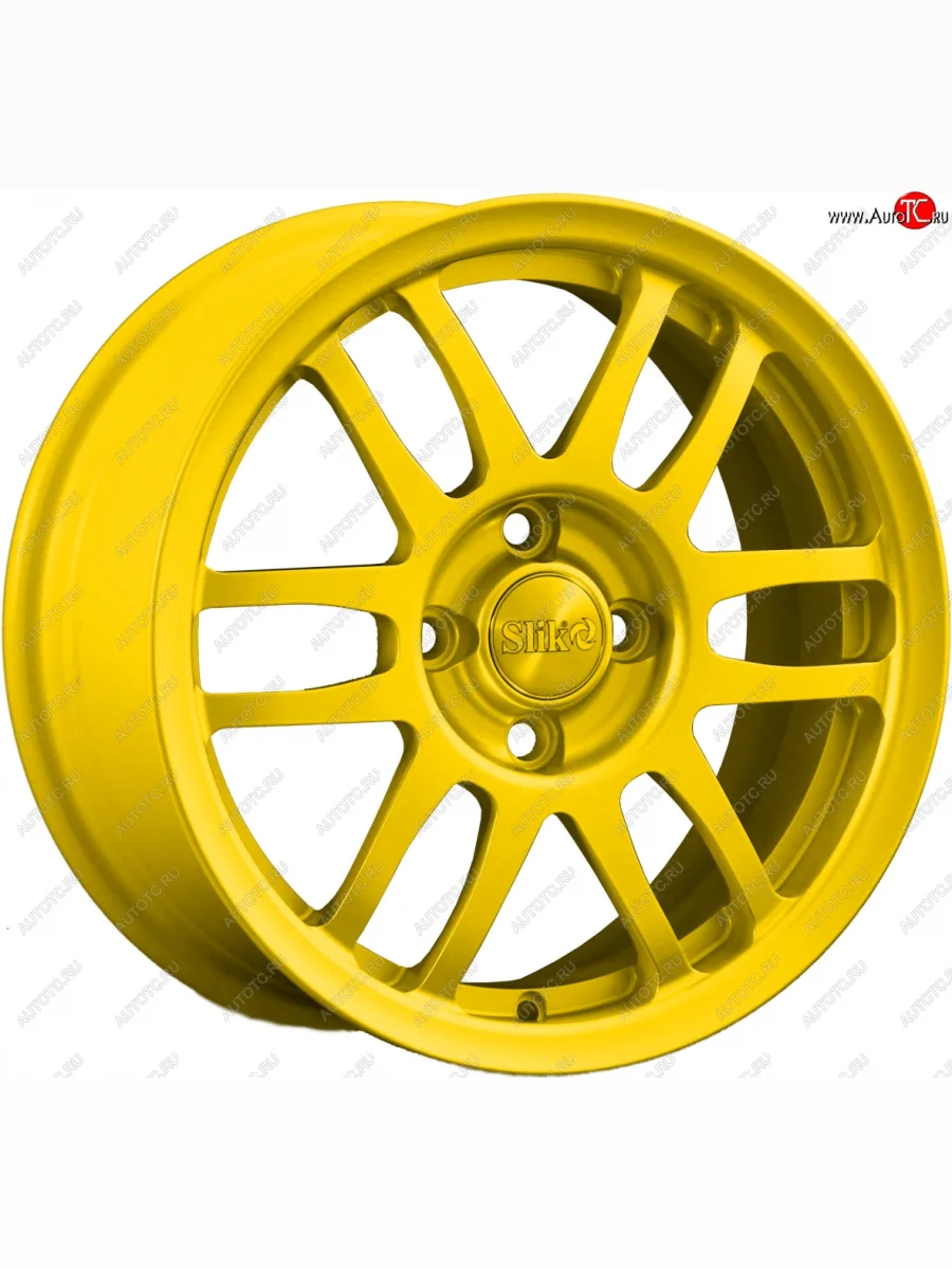 Кованый диск Slik Classik 6.5x15 (Ярко-желтый RAL 1021)   (Цвет: Ярко-желтый RAL 1021)  в Самаре Самарской области