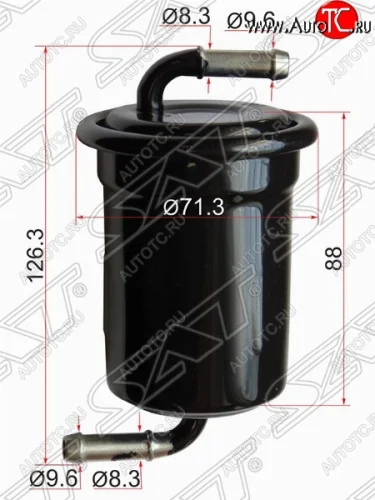 Топливный фильтр SAT Mazda Demio  1 DW (1996-2002) дорестайлинг, рестайлинг