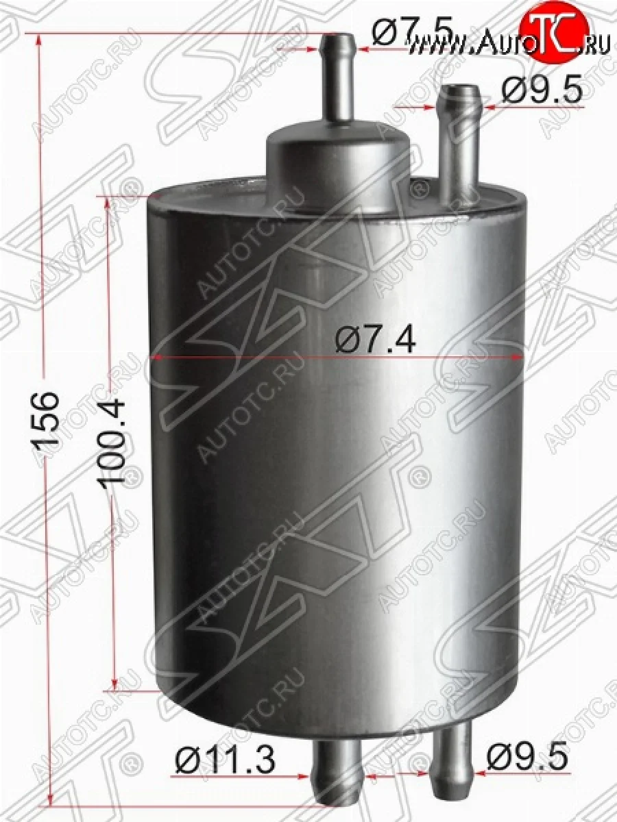 Топливный фильтр SAT  Mercedes-Benz  C-Class ( S202,  W202,  W203), CL class  W215, CLK class ( W208,  W209), E-Class  W210, G class  W463, S class  W220  в Воронеже Воронежской области