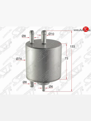 Топливный фильтр SAT Mercedes-Benz A class  W168 (1997-2004) хэтчбэк 5 дв.