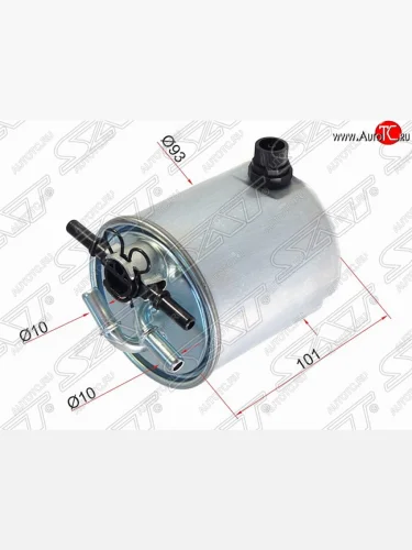 Топливный фильтр SAT Nissan Qashqai 1 J10 рестайлинг (2010-2013)