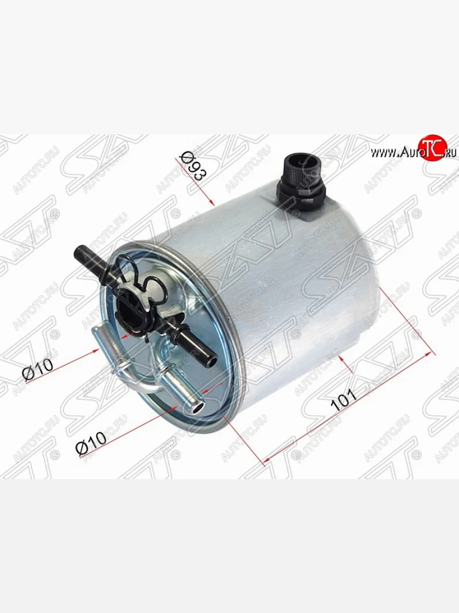 Топливный фильтр SAT Nissan Qashqai 1 J10 рестайлинг (2010-2013)  в Самаре Самарской области