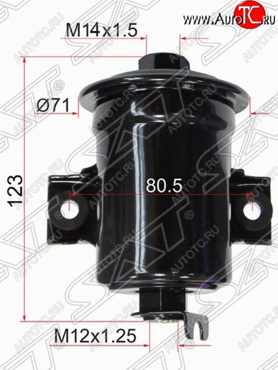 Топливный фильтр SAT  Toyota  Camry  V20, Corolla ( E100,  E110), Corolla Spacio  E110, Starlet  P80  в Перми Пермском крае
