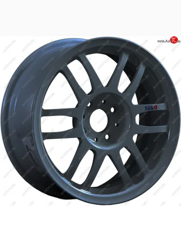 Кованый диск Slik Classik 6.5x15 (Металлик графит глянцевый) (Цвет: Металлик графит глянцевый) 