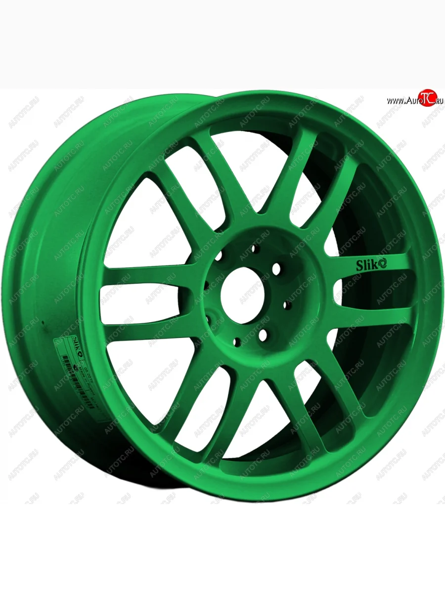 Кованый диск Slik Classik 6.5x15 (Зеленый)   (Цвет: Зеленый)  в Самаре Самарской области
