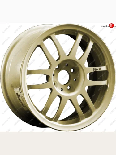 Кованый диск Slik Classik 6.5x15 (Металлик золотой) (Цвет: Металлик золотой) 