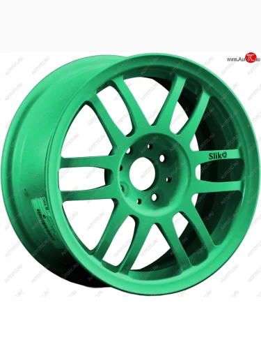 Кованый диск Slik Classik 6.5x15 (Candy изумрудно-зеленый) (Цвет: Candy изумрудно-зеленый) 