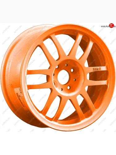 Кованый диск Slik Classik 6.5x15 (Ярко-оранжевый) (Цвет: Ярко-оранжевый) 