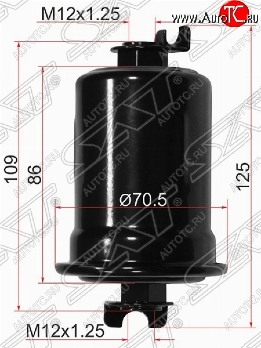 Топливный фильтр SAT  Toyota  4Runner  N180, Granvia  xH10, Hiace Grand, Hilux  N140, N150, N160, N170, Hilux Surf  N180, Land Cruiser  80  в Перми Пермском крае