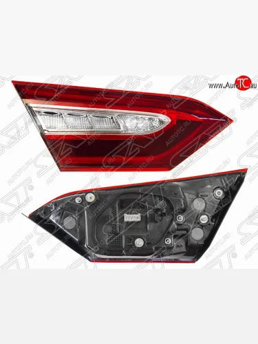 Левый фонарь (внутренний) SAT Toyota Camry XV70 дорестайлинг (2017-2021)
