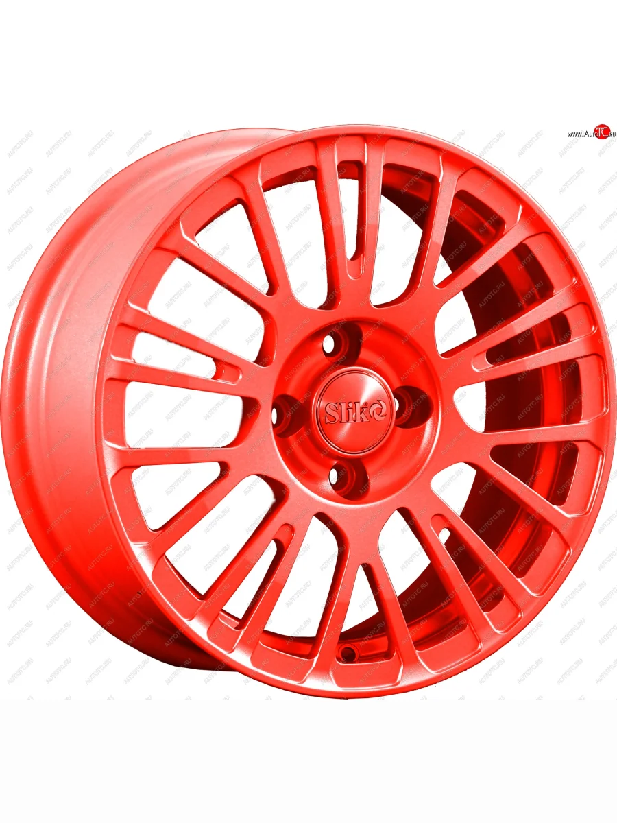 Кованый диск Slik Classik 6.5x15 (RAL 3026 ярко-алый)   (Цвет: RAL 3026 ярко-алый)  в Керчи Республика Крым
