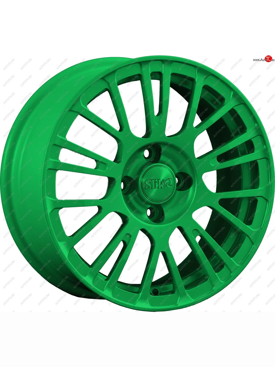 Кованый диск Slik Classik 6.5x15 (Зеленый)   (Цвет: Зеленый)  в Самаре Самарской области