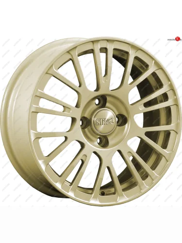 Кованый диск Slik Classik 6.5x15 (Металлик золотой) (Цвет: Металлик золотой) 