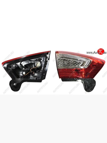 Левый фонарь внутренний SAT (внутренний) Ford Mondeo Mk4,BD рестайлинг, седан (2010-2014)