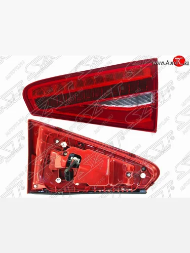 Правый фонарь в крышку багажника SAT (диодный) Audi A4  B8 (2011-2015) рестайлинг, седан