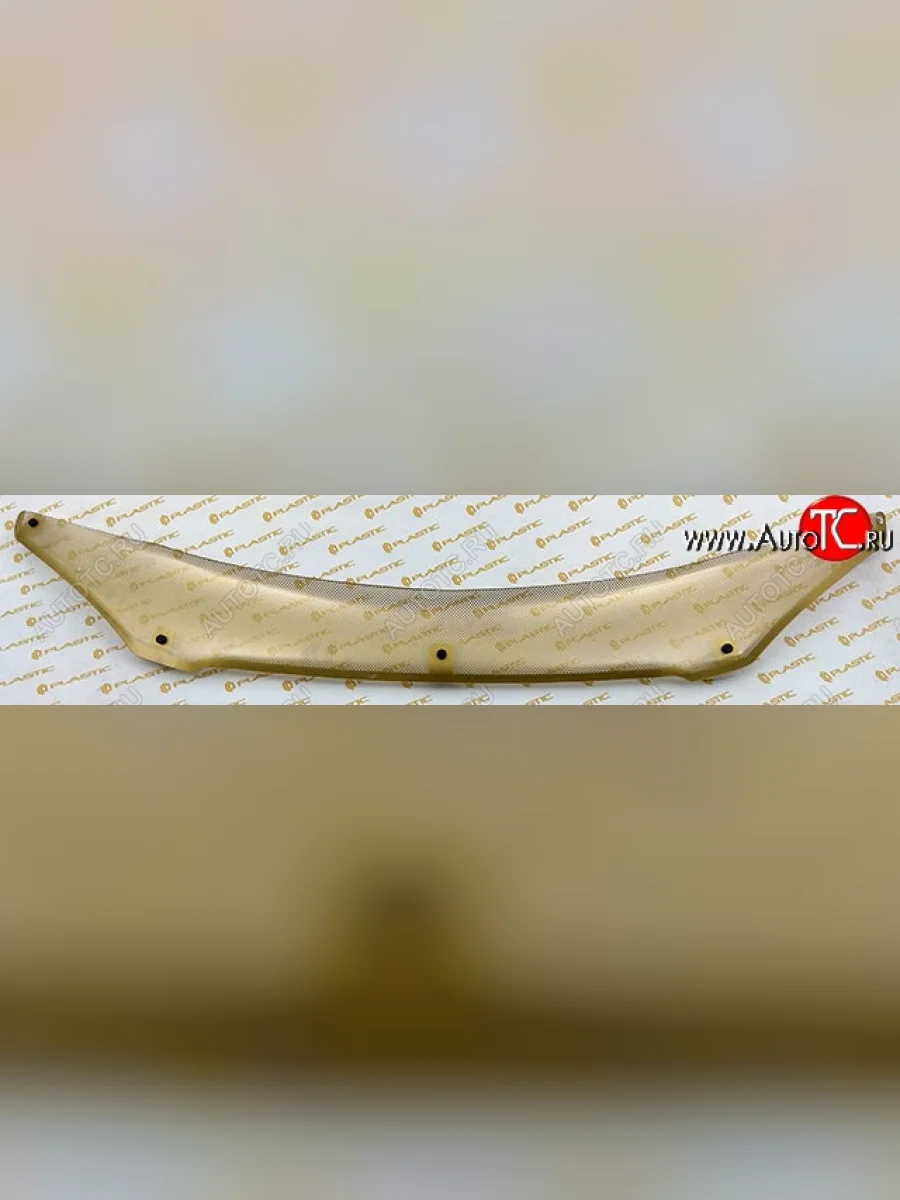 Дефлектор капота CA-Plastiс Chevrolet Lacetti хэтчбек (2002-2013) (Шелкография золото)  в Воронеже Воронежской области