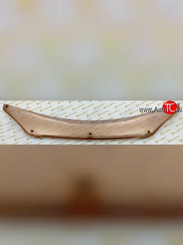 Дефлектор капота CA-Plastiс (Шелкография медь) Chevrolet Lacetti хэтчбек (2002-2013)