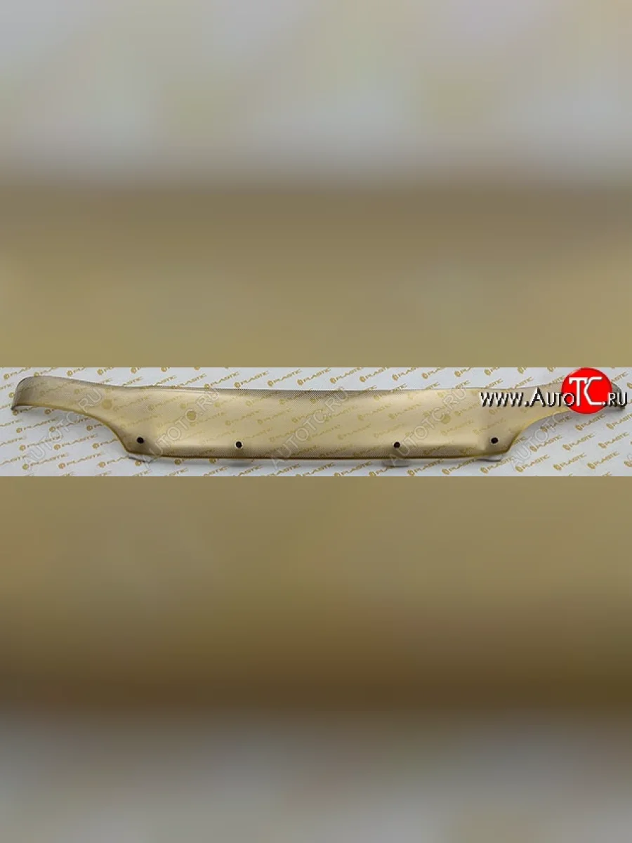 Дефлектор капота CA-Plastiс Chevrolet Niva 2123 дорестайлинг (2002-2008) (серия Шелкография золото)  в Воронеже Воронежской области