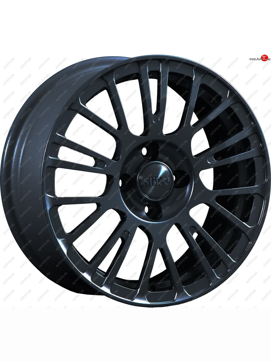 Кованый диск Slik Classik 6.5x15 (Черный глянцевый)   (Цвет: Черный глянцевый)  в Перми Пермском крае