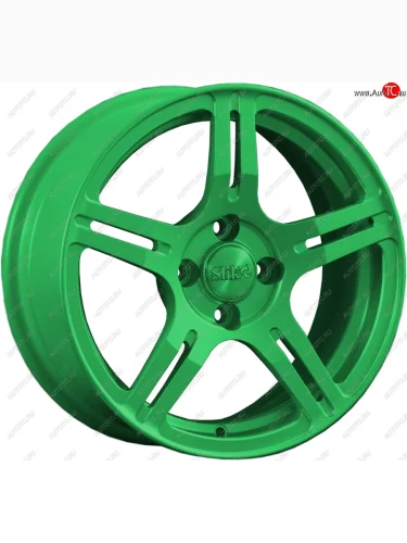 Кованый диск Slik Classik 6.5x15 (Зеленый) (Цвет: Зеленый) 