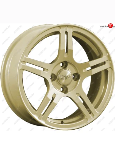 Кованый диск Slik Classik 6.5x15 (Металлик золотой) (Цвет: Металлик золотой) 
