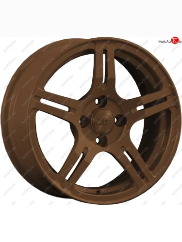 Кованый диск Slik Classik 6.5x15 (Металлик коньячная бронза. Матовый) (Цвет: Металлик коньячная бронза. Матовый) 