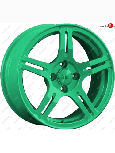 Кованый диск Slik Classik 6.5x15 (Candy изумрудно-зеленый) (Цвет: Candy изумрудно-зеленый) 