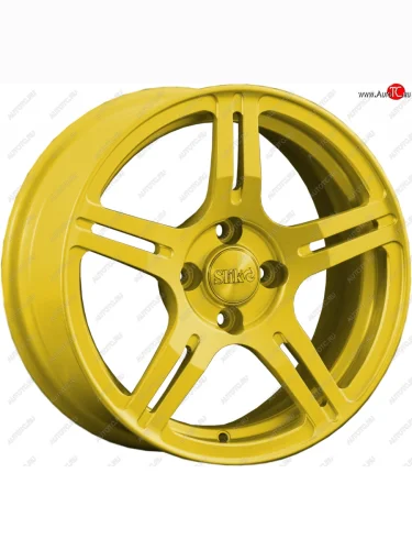 Кованый диск Slik Classik 6.5x15 (Ярко-желтый RAL 1021) (Цвет: Ярко-желтый RAL 1021) 
