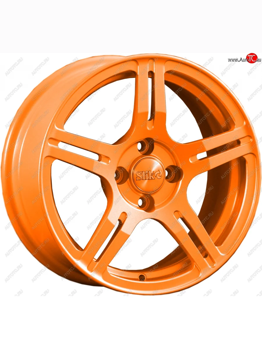 Кованый диск Slik Classik 6.5x15 (Ярко-оранжевый)   (Цвет: Ярко-оранжевый)  в Самаре Самарской области