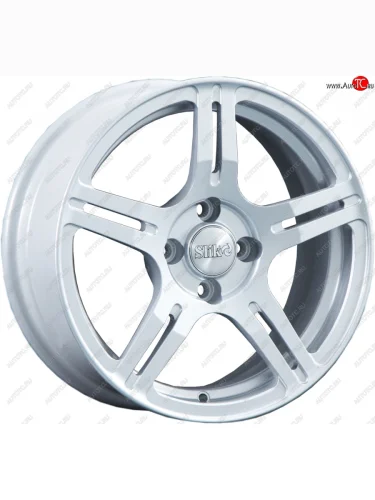 Кованый диск Slik Classik 6.5x15 (Металлик яркое-блестящее серебро) (Цвет: Металлик яркое-блестящее серебро) 