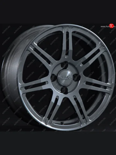 Кованый диск Slik Classik 6.5x15 (Металлик графит глянцевый) (Цвет: Металлик графит глянцевый) 