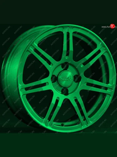 Кованый диск Slik Classik 6.5x15 (Зеленый) (Цвет: Зеленый) 