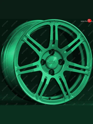 Кованый диск Slik Classik 6.5x15 (Candy изумрудно-зеленый) (Цвет: Candy изумрудно-зеленый) 