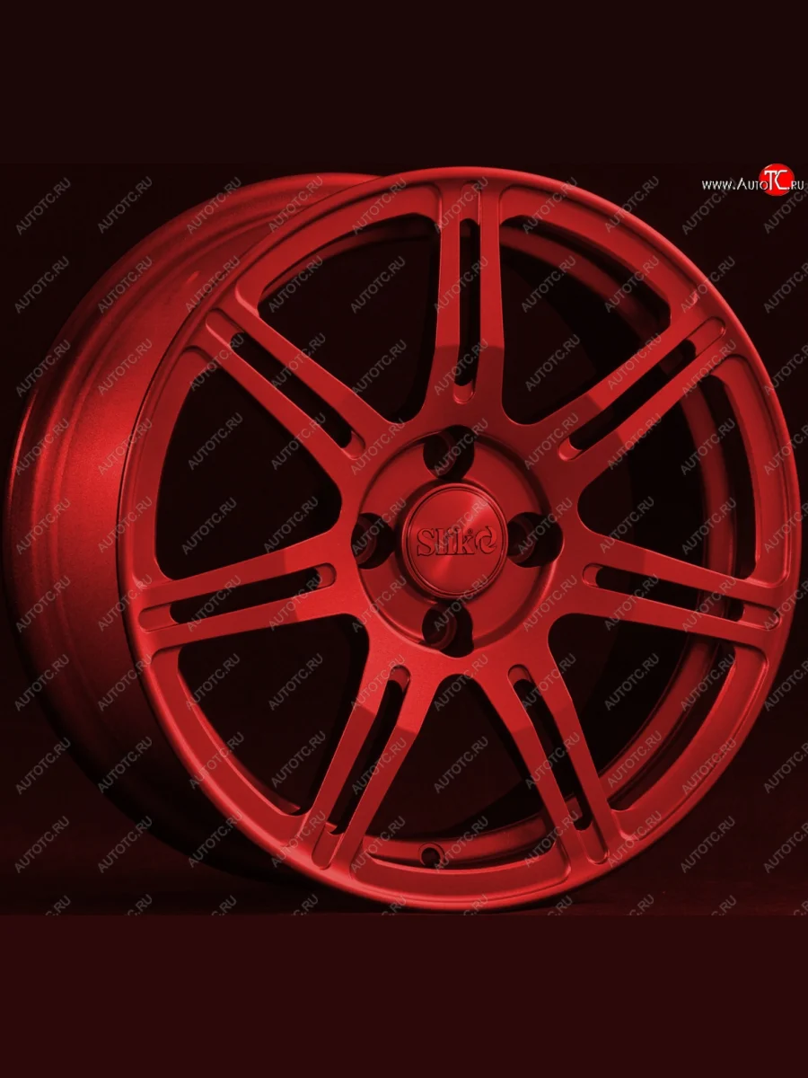Кованый диск Slik Classik 6.5x15 (Candy красный)   (Цвет: Candy красный)  в Самаре Самарской области