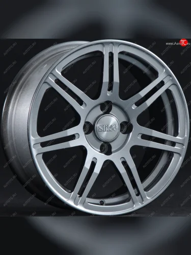Кованый диск Slik Classik 6.5x15 (Серебристый темный) (Цвет: Серебристый темный) 