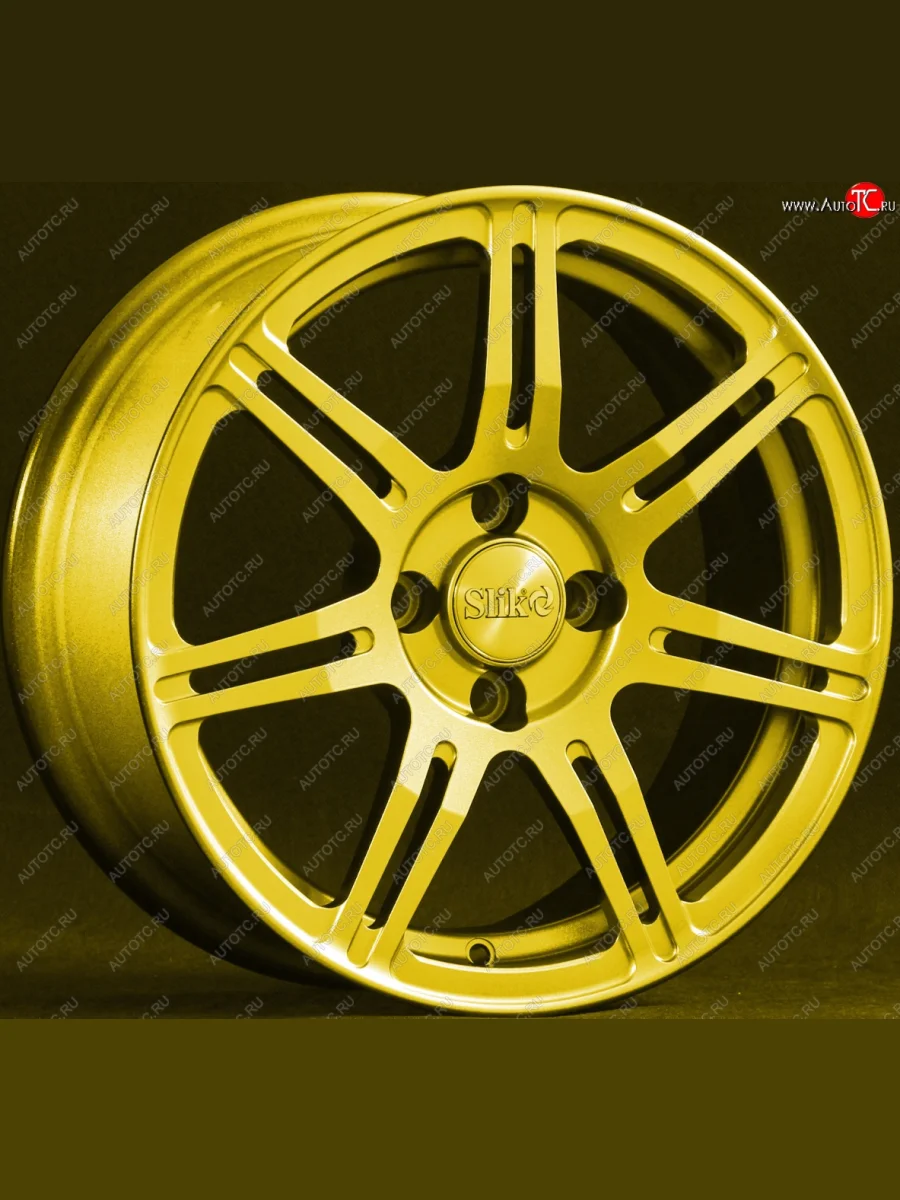 Кованый диск Slik Classik 6.5x15 (Ярко-желтый RAL 1021)   (Цвет: Ярко-желтый RAL 1021)  в Самаре Самарской области