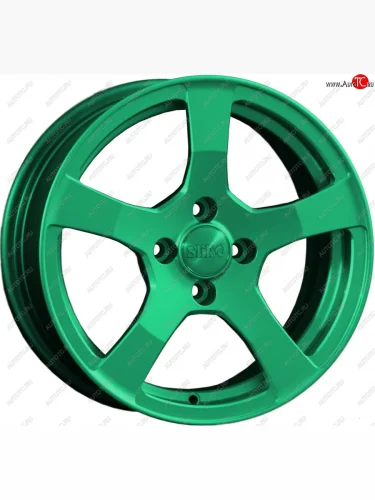 Кованый диск Slik Classik 6.5x15 (Candy изумрудно-зеленый) (Цвет: Candy изумрудно-зеленый) 