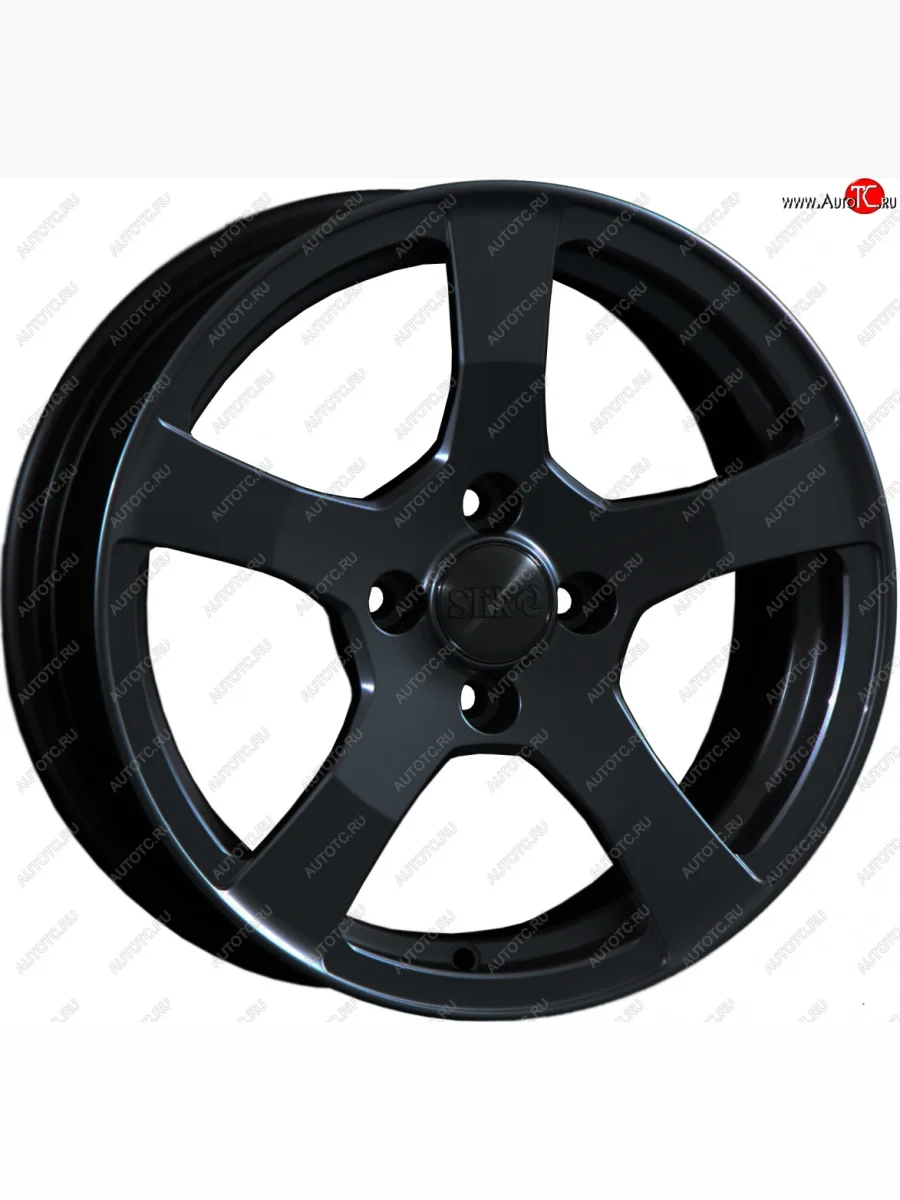 Кованый диск Slik Classik 6.5x15 (Черный глянцевый)   (Цвет: Черный глянцевый)  в Перми Пермском крае