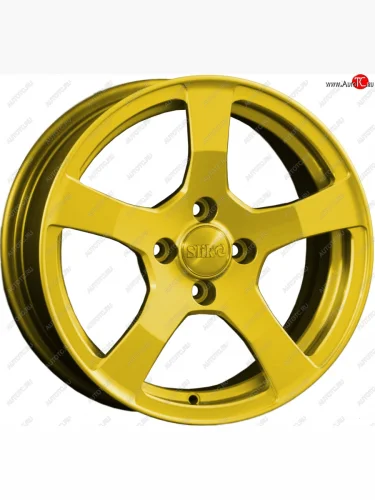 Кованый диск Slik Classik 6.5x15 (Ярко-желтый RAL 1021) (Цвет: Ярко-желтый RAL 1021) 