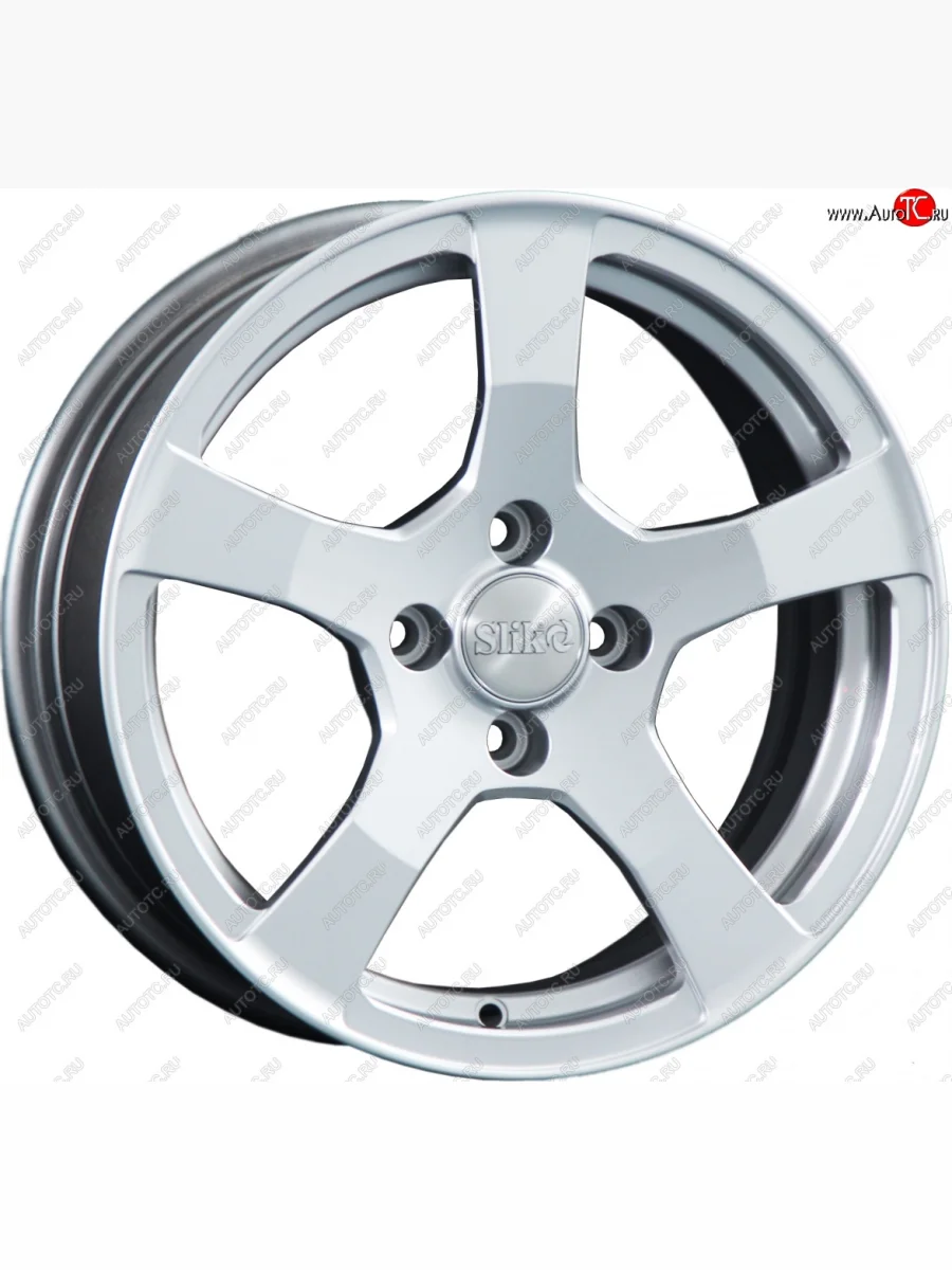 Кованый диск Slik Classik 6.5x15 (Яркое-блестящее серебро)   (Цвет: Яркое-блестящее серебро)  в Самаре Самарской области