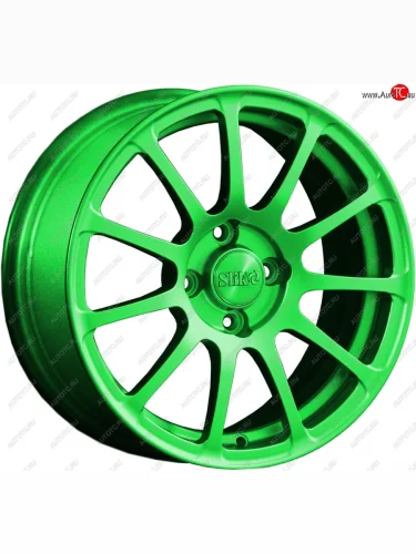 Кованый диск Slik Classik 6.5x15 (RAL 6038 ярко-зеленый) (Цвет: RAL 6038 ярко-зеленый) 
