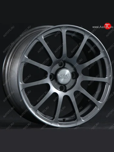 Кованый диск Slik Classik 6.5x15 (Металлик графит глянцевый) (Цвет: Металлик графит глянцевый) 