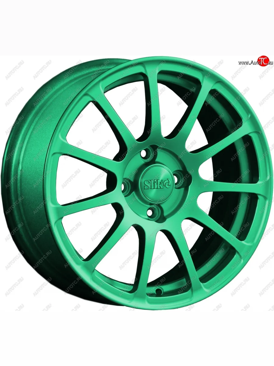 Кованый диск Slik Classik 6.5x15 (Cendy изумрудно-зеленый)   (Цвет: Cendy изумрудно-зеленый)  в Керчи Республика Крым