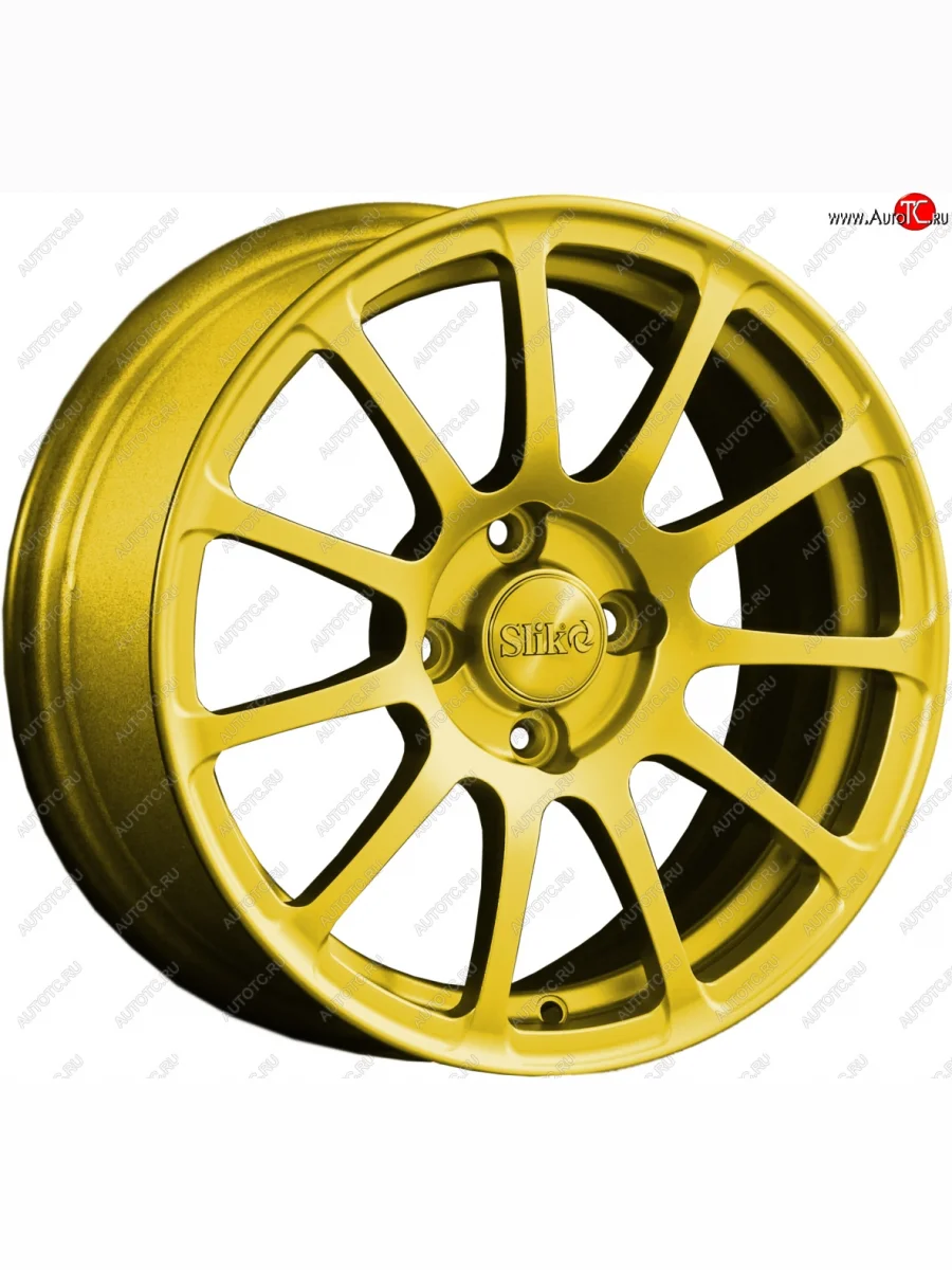 Кованый диск Slik Classik 6.5x15 (Ярко-желтый RAL 1021)   (Цвет: Ярко-желтый RAL 1021)  в Самаре Самарской области